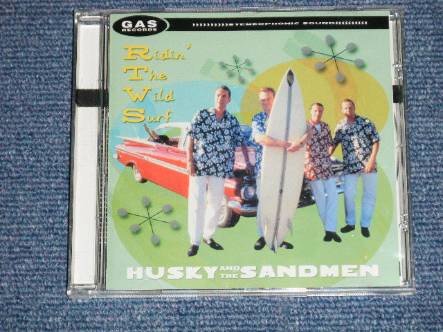 画像1: HUSKY & THE SANDMEN - RIDIN' THE WILD SURF  ( MINT/MINT ) / 2000 FINLAND ORIGINAL Used CD 