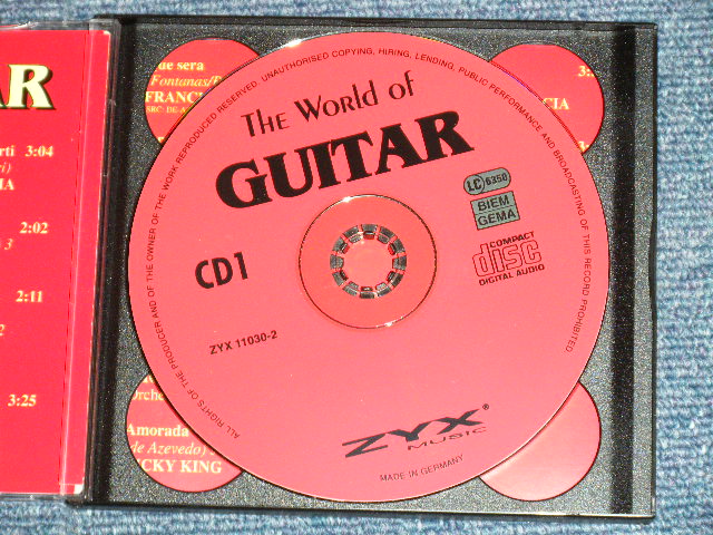 画像: V.A. OMNIBUS - THE WORLD OF GUITAR ( MINT/MINT ) / 1996 GERMANY GERMAN ORIGINAL  Used 2-CD