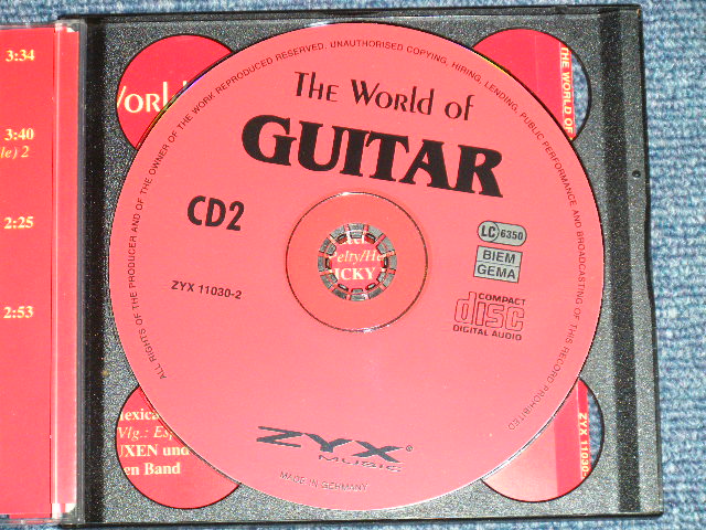 画像: V.A. OMNIBUS - THE WORLD OF GUITAR ( MINT/MINT ) / 1996 GERMANY GERMAN ORIGINAL  Used 2-CD