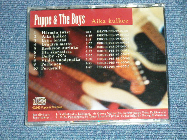 画像: PUPPE & The BOYS -  AIKA KULKEE (MINT-/MINT) (DE OB OC) / 1999 FINLAND ORIGINAL Used CD