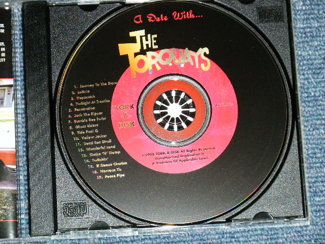 画像: THE TORQUAYS -  A DATE WITH (MINT-/MINT)  / 1998 US AMERICA ORIGINAL Used  CD 