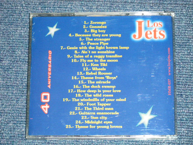 画像: LOS JETS - 40 ANIVERSARIO  (MINT/MINT)  / SPAIN ORIGINAL Used CD+CD-ROM 