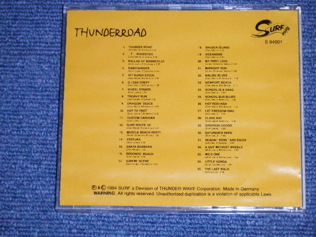 画像: THE SUPER STOCKS ( GARY USHER Works ) - THUNDER ROAD( 35 Tracks BEST) (MINT-/MINT) /  1994 GERMANY GERMAN Used  CD