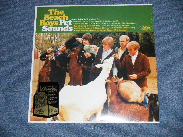 画像1: THE BEACH BOYS - PET SOUNDS (BLACK SEAL ) ( SEALED ) ( MONO)  / 2011? US AMERICA LIMITED REISSUE "180 gram Heavy Weight" "Brand New SEALED" LP