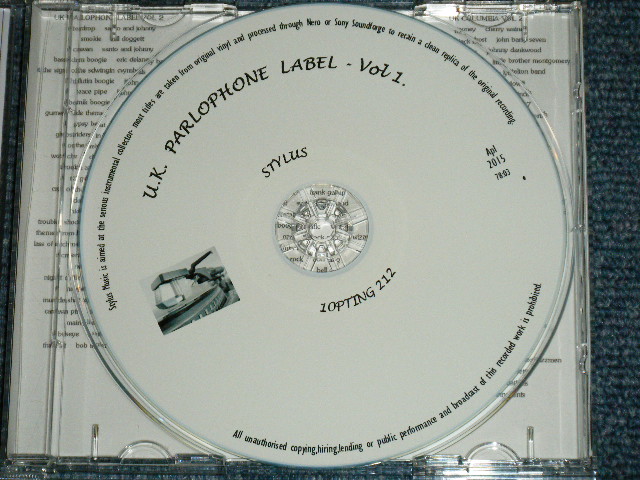 画像: V.A. OMNIBUS - INTRODUCING THE U.K. PARLOPHONELABEL Vol.1 (51-59)  (NEW )  /  2015  EU  "Brand New"  CD-R 