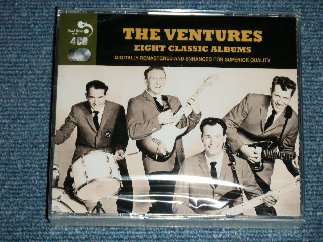 画像1: THE VENTURES -  EIGHT CLASSIC ALBUMS  ( ALL ORIGINAL versions from ORIGINAL ALBUM +Single Vesions)  / 2013 EUROPE "Brand New SEALED" 4 CD'S 