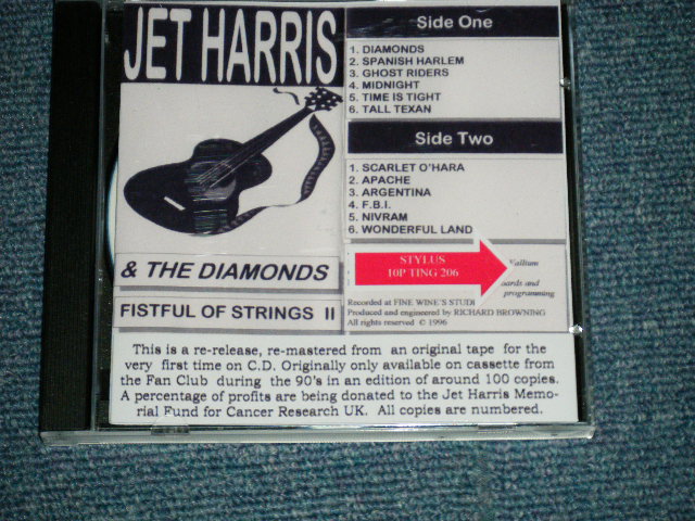 画像1: JET HARRIS (Ex: The SHADOWS) -  FISTFUL OF STRINGS II ( NEW )  /  2015  EU  "Brand New" CD-R 