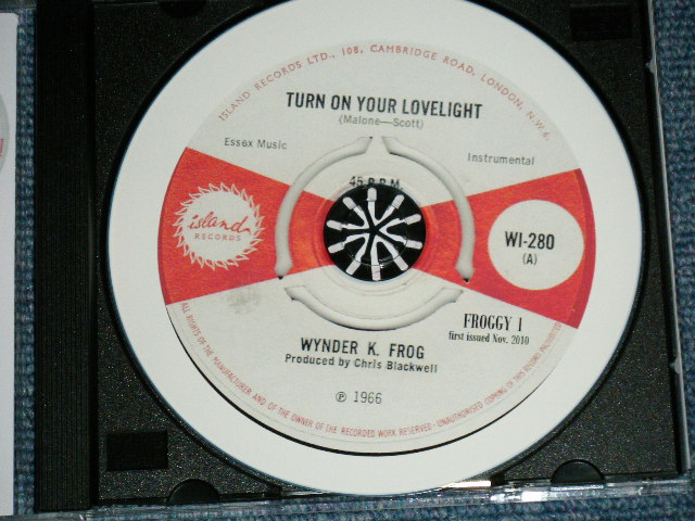 画像: WYNDER K. FROG - SUNSHINE SUPER FROG LP - OUT OF THE FRYING PAN LP ( NEW ) /  2010 EU  "Brand New" CD-R 