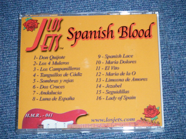 画像: LOS JETS - SPANISH BLOOD  ( NEW )   / 2003 SPAIN  Brand New CD