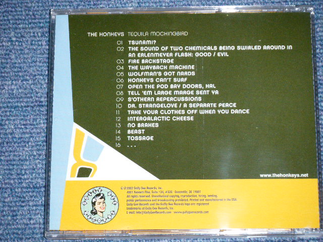 画像: The HONKEYS - TEQUILA MOCKINGBIRD  ( NEW )   / 2002 US AMERICA ORIGINAL   "Brand New"  CD
