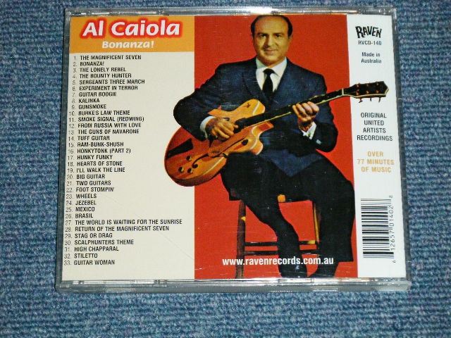 画像: AL CAIOLA - BONANZA! 1960-1969  (,INT-/MINT) /  2002 AUSTRALIA ORIGINAL Used  CD