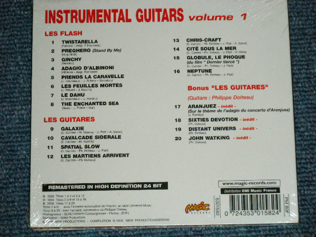画像: V.A. OMNIBUS ( LES FLASH,LES GUITARES ) -  INSTRUMENTAL GUITARS VOL.1 (SEALED) / 2000 FRANCE ORIGINAL "Brand New SEALED"  CD 