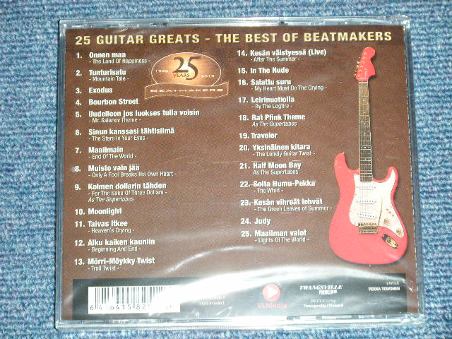 画像: BEATMAKERS  - 25 GUITAR GREATS : THE BEST OF BEATMAKERS ( SEALED ) / 2014 FINLAND "Brand New SEALED" CD 