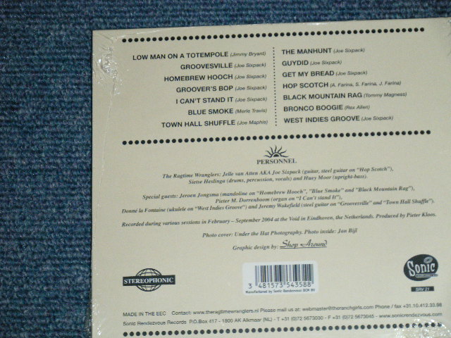 画像: The RAGTIME WRANGLERS - GROOVE A TUNE  ( SEALED ) / 2005 NETHERLANDS  ORIGINAL "Brand New SEALED" CD 