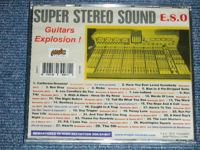 画像: E.S.O. - GUITARS EXPLOSION  : 60's INST. (SEALED) / 2013 FRANCE ORIGINAL "Brand New SEALED"  CD 