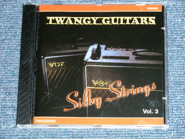 画像1: va OMNIBUS ( The WEBASTO, PUPPE & The BOYS, The SPECTRE, ISMO'S, KAUKOMAA ) - TWANGY GUITARS SILKY STRINGS VOL.3 ( NEW )  / 2002  FINLAND ORIGINAL  " Brand New" CD