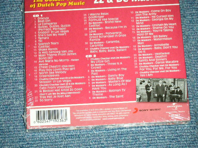 画像: ZZ $ De MASKERS - THE GOLDEN YEARS OF DUTCH POP MUSIC : A&B SIDES  (60's DUTCH INST ) ( SEALED  )  / 2015 NETHERLANDS  "BRAND NEW SEALED"  2-CD's 