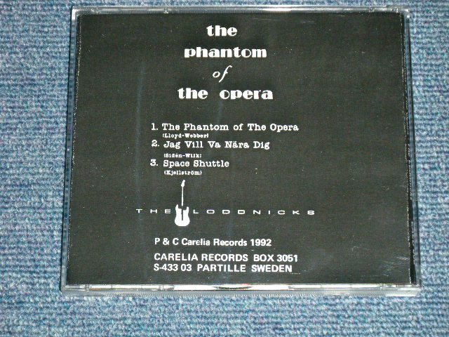 画像: The LODDNICKS - The PHANTOM OF THE OPERA  : 3 Tracks  ( NEW) / 1992 SWEDEN "BRAND NEW" Maxi  CD