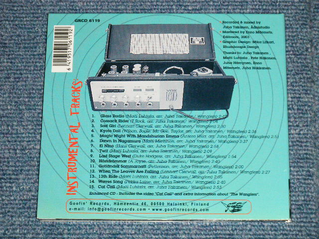 画像: The WANGLERS - GLASS RADIO ( NEW )   / 2003 FINLAND ORIGINAL "BRAND NEW"  CD