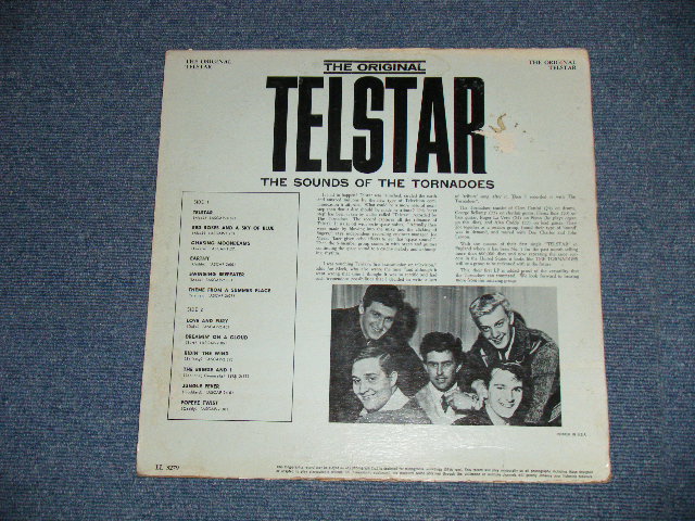 画像: THE TORNADOS - TELSTAR : THE SOUND OF THE TORNADOES (Matrix #  A) ARL 5700 T1 B) ARL 5701 T1) (Ex+Ex++) / 1962 US AMERICA ORIGINAL "MAROON With UN-BOXED LONDON Label" MONO Used LP