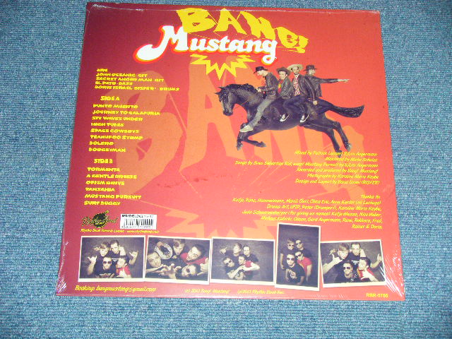 画像: BANG! MUSTANG - THE BIG TWANG! THEORY (SEALED ) / 2013 EUROPE ORIGINAL "BRAND NEW SEALED"  LP