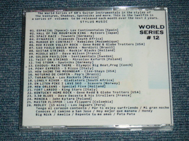 画像: V.A. OMNIBUS - WORLD SERIES VOL.12 : 1960'S LONG FORGOTTEN ROCK GUITAR INSTRUMENTALS from Around The World ( NEW ) /  2012  EU  "Brand New" CD-R 