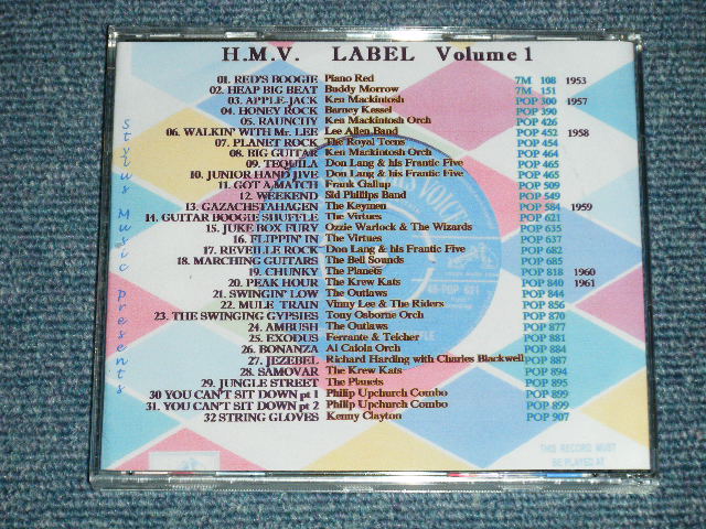 画像: V.A. OMNIBUS - INTRODUCING THE U.K. : H.M.V. LABEL VOL,1 ( 1953-1961 ) ( NEW ) /  2015  EU  "Brand New" CD-R 