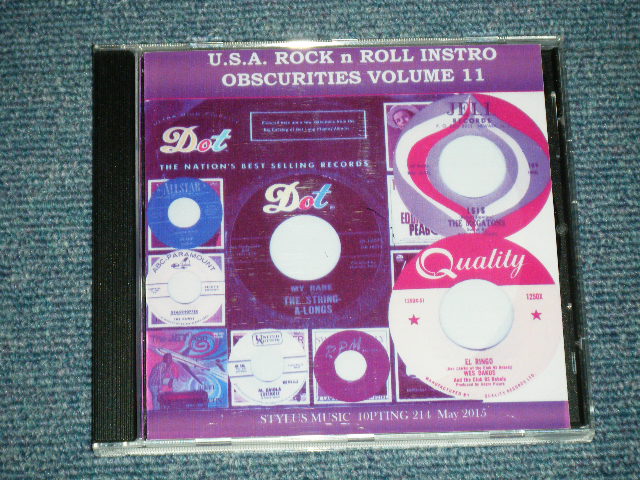 画像1: V.A. OMNIBUS -  U.S.A. ROCK n ROLL INSTRO : OBSCURITIES VOLUME 11( NEW ) /  2015  EU  "Brand New" CD-R 