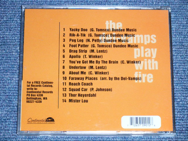 画像: The DEL-VAMPS - PLAY WITH FIRE ( NEW ) /  1998 US AMERICA ORIGINAL "Brand New" CD