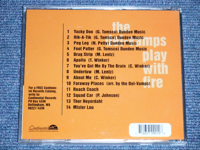 画像: The DEL-VAMPS - PLAY WITH FIRE ( NEW ) /  1998 US AMERICA ORIGINAL "Brand New" CD