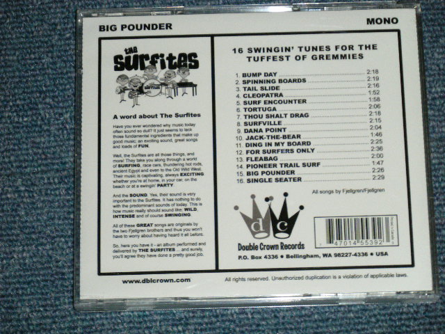 画像: The SURFITES - BIG POUNDER  ( NEW ) /  2007 US AMERICA ORIGINAL "Brand New" CD 