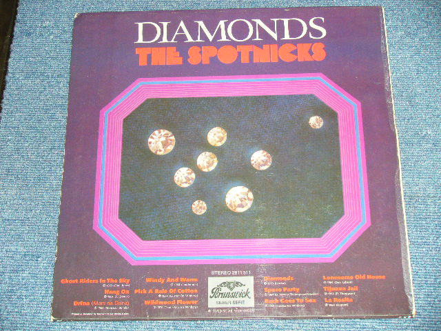 画像: SPOTNICKS, The -  DIAMONDS ( Ex+/MINT- )   / 1975? WEST-GERMANY GERMAN ORIGINAL  Used   LP 