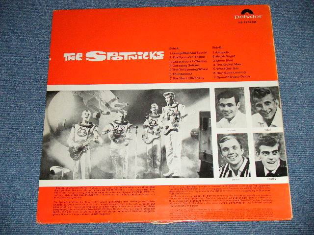 画像: SPOTNICKS, The -  THE SPOTNICKS ( Ex+/Ex+++ : STEAROFC) )   / 1965 WEST-GERMANY GERMAN ORIGINAL  Used   LP 