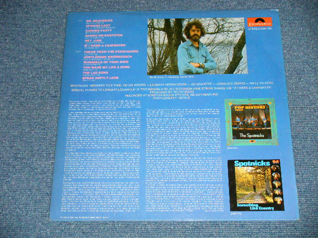 画像: BO WINBERG & The SPOTNICKS - TODAY ( MINT-/MINT )   / 1973 WEST-GERMANY GERMAN ORIGINAL  Used   LP