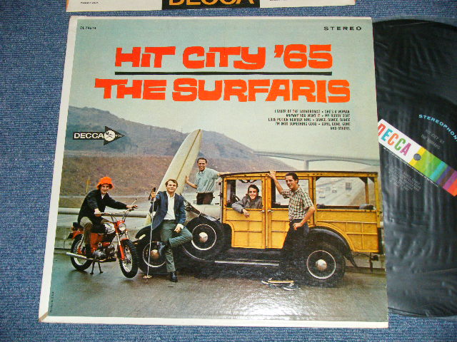 画像1: THE SURFARIS - HIT CITY '65 (GARY USHER Works)  ( Ex+++/MINT- ) / 1965 US AMERICA ORIGINAL STEREO Used LP 