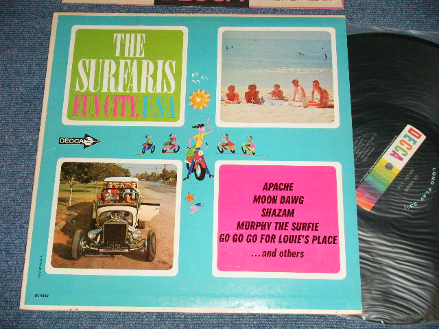 画像1: THE SURFARIS - FUN CITY USA (Included GARY USHER Works)  ( Ex+/Ex++  A-5:VG+++  EDSP ) / 1964 US AMERICA ORIGINAL MONO Used LP 