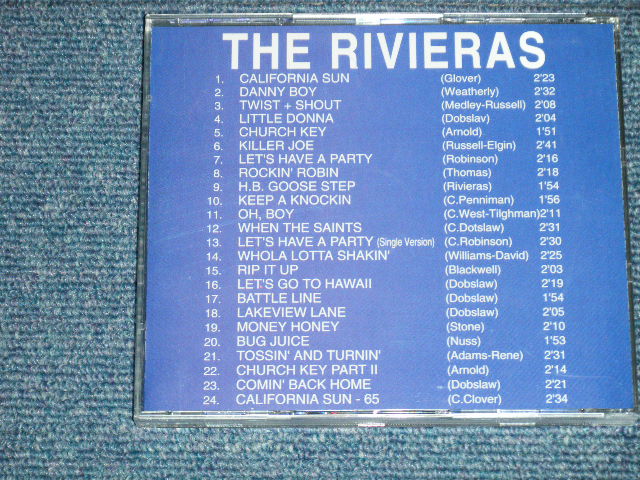 画像: THE RIVIERAS - CALIFORNIA SUN : Sound Of Yesterday : 24 Tracks(NEW) /  EUROPE EEC  ORIGINAL "BRAND NEW"  CD