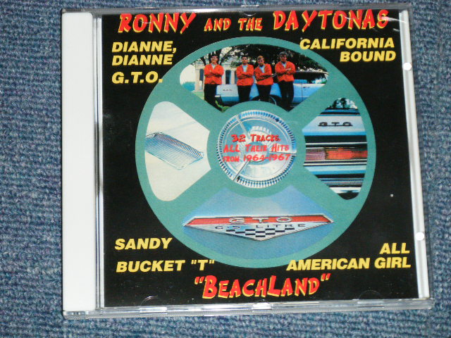画像1: RONNY AND THE DAYTONAS - BEACH LAND (NEW) / 1995 GERMAN GERMANY  "Brand New" CD