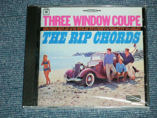 画像1: THE RIP CHORDS - THREE WINDOW COUPE (SEALED)  / 1996  US AMERICA ORIGINAL "BRAND NEW SEALED" CD