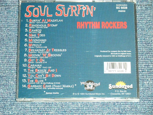 画像: RHYTHM ROCKERS - SOUL SURFIN'  (SEALED) / 1994  US AMERICA ORIGINAL Used CD