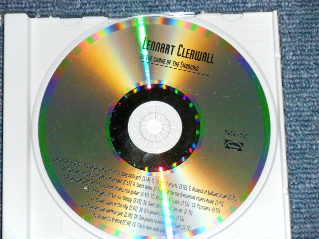 画像: LENNART CLERWALL - IN THE SHAZE OF THE SHADOWS ( MINT/MINT )  / 1990 EUROPE ORIGINAL Used  CD-