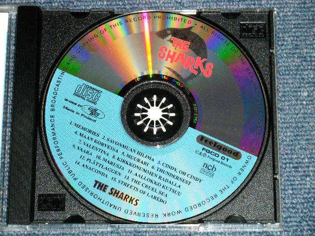画像: THE SHARKS - MEMORIES (MINT-/MINT)/ 2001 FINLAND ORIGINAL Used CD