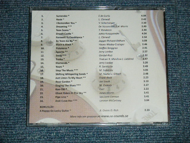 画像: THE RE-SOUNDS - BACK ON STAGE  GUITARMUSIC FROM THE 60's (MINT-/MINT)  / 2009 SWEDEN  ORIGINAL Used CD 