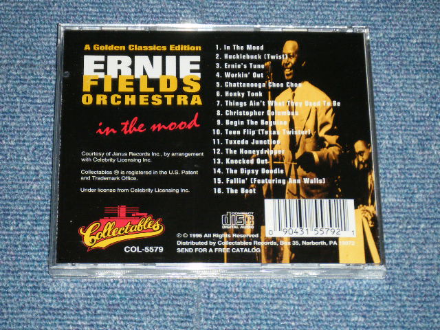 画像: ERNIE FIELDS - IN THE MOOD (JAZZY SOUL INST)  (SEALED) / 1996  US AMERICA "BRAND NEW SEALED" CD