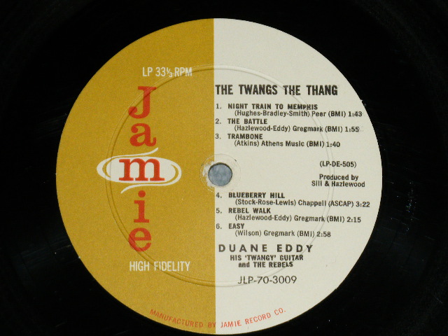 画像: DUANE EDDY - THE "TWANGS" THE "THANGS" ( Ex+/Ex+ Looks:Ex)   / 1959 US AMERICA ORIGINAL MONO Used  LP 