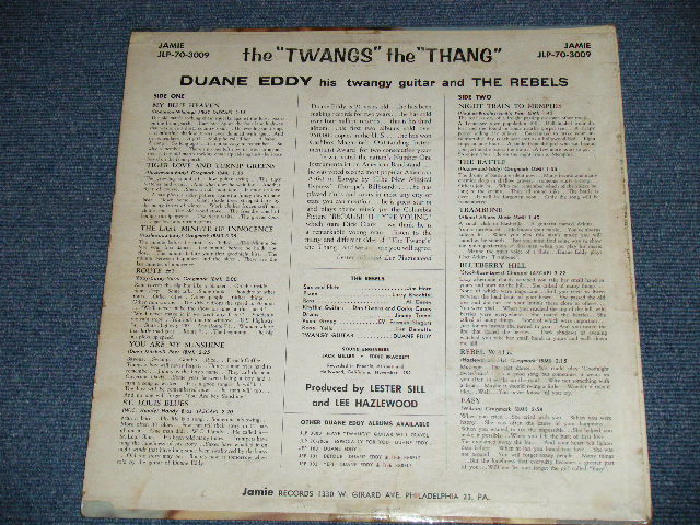 画像: DUANE EDDY - THE "TWANGS" THE "THANGS" ( Ex+/Ex+ Looks:Ex)   / 1959 US AMERICA ORIGINAL MONO Used  LP 