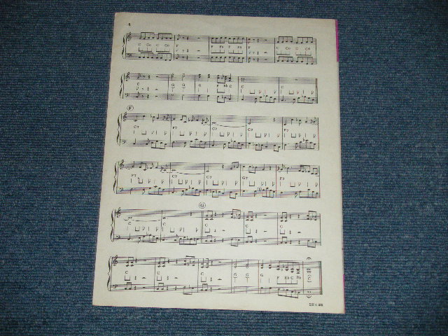 画像: THE SHADOWS - THE RISE AND FALL OF FLINGEL BUNT  TO KNOW HIM IS TO LOVE HIM / 1964 UK ENGLAND  ORIGINAL Used SHEET MUSIC 