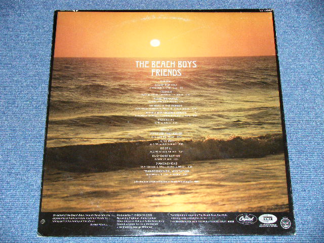 画像: The BEACH BOYS - FRIENDS ( Matrix # A) ST-1-2895 B4 #1  2  B) ST-2-2895 B4 #1  ) (Ex++/MINT-) / 1968 US AMERICA ORIGINAL STEREO Used LP