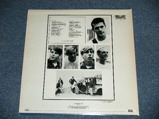 画像: The BEACH BOYS - SURFIN' USA (10 TRACKS)  ( Ex+++/MINT- ) / 1980's US AMERICA "GREEN Label"  REISSUE UsedLP