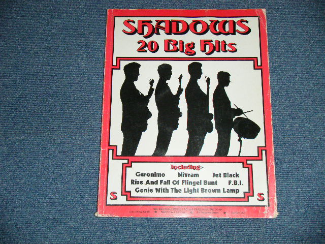 画像1: THE SHADOWS - 20 BIG HITS : SHEET  MUSIC BOOK / 1975 UK ENGLAND  ORIGINAL Used SHEET MUSIC  BOOK 
